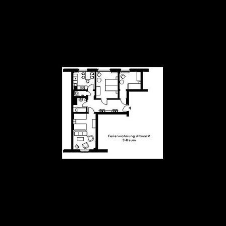 Ferienwohnung Altmarkt A22 * Dresden